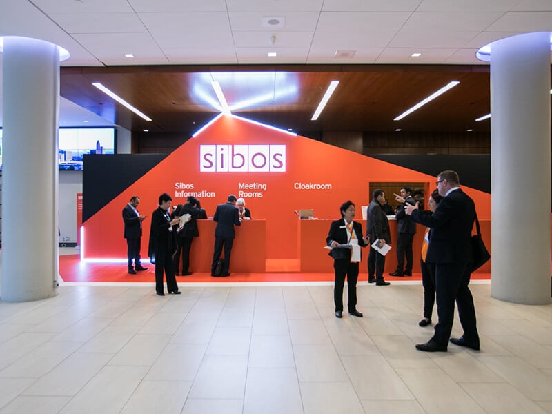 Sibos signage and wayfinding 2017