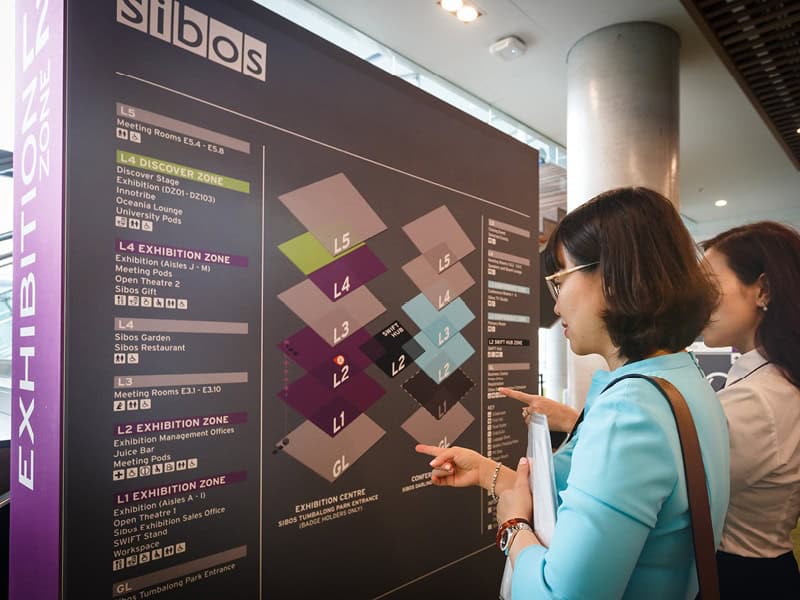 Sibos 2018 - Branding, design, visitor experience and exhibition management