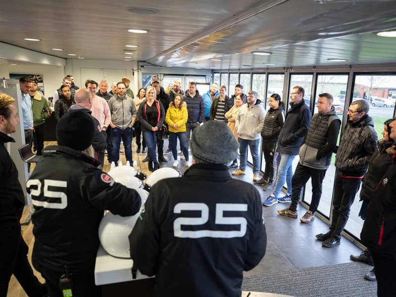 Audi track day briefing